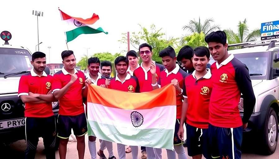 FIFA WC India Victory March community tournament with players from different Indian states